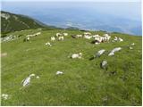 Alpengasthof Siebenhütten - Petzen (Kordeschkopf) (Peca (Kordeževa glava))